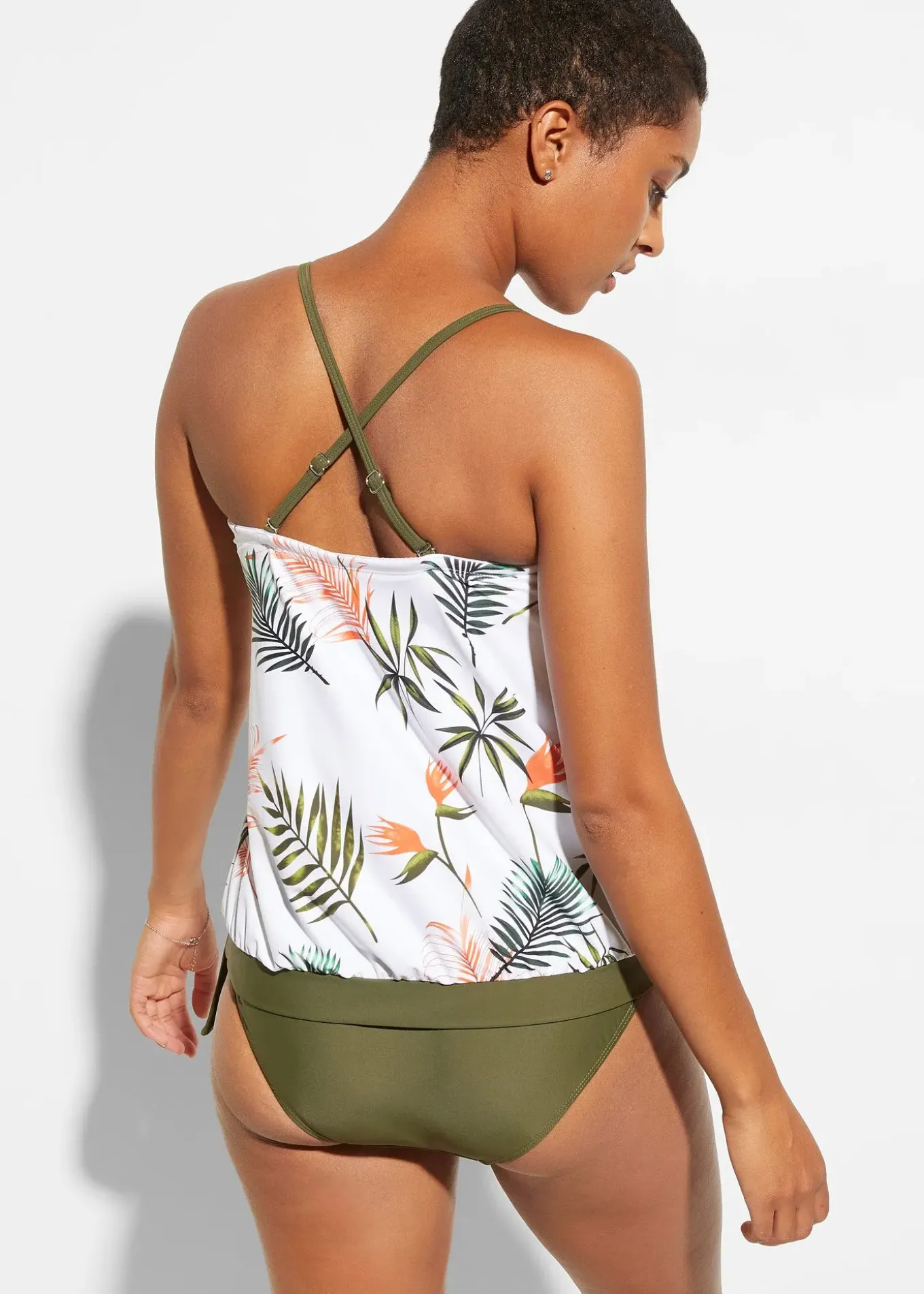 Tankini bandeau multi-positions (ens. 2 pces)