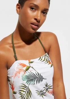 Tankini bandeau multi-positions (ens. 2 pces)