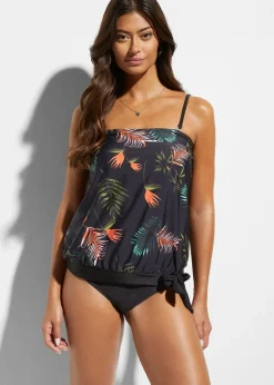 Tankini bandeau multi-positions (ens. 2 pces)