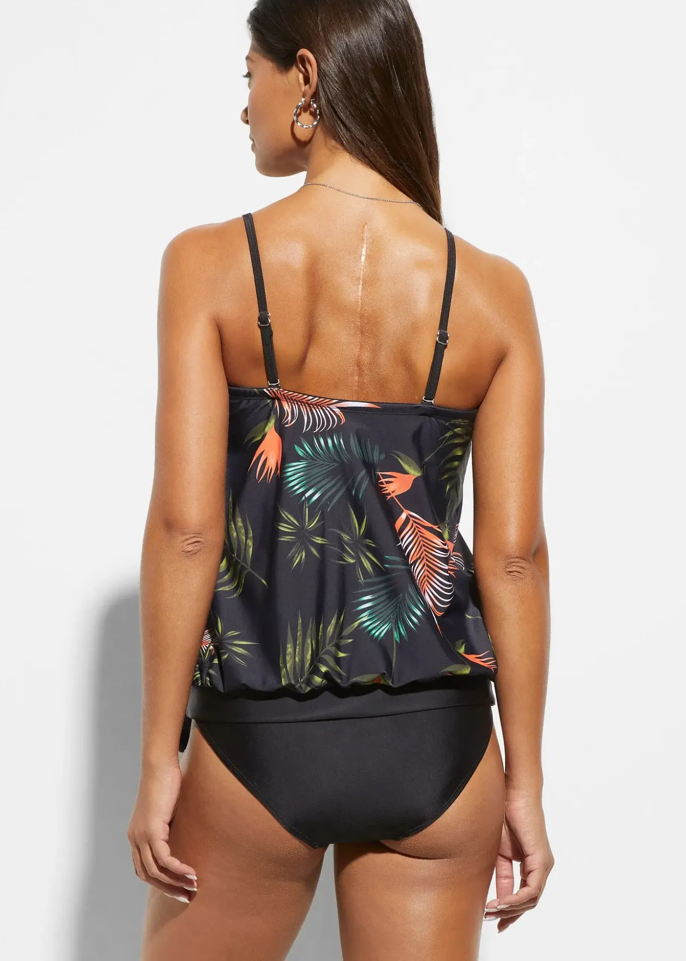 Tankini bandeau multi-positions (ens. 2 pces)