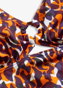 Tankini dos nu (ens. 2 pces) détail anneau