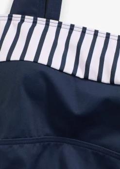 Tankini (ens. 2 pces) à bretelles larges