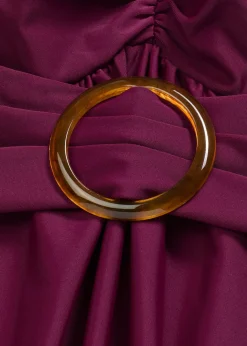 Tankini long (ens. 2 pces) à larges bretelles