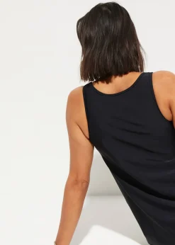 Tankini long (ens. 2 pces) avec dentelle, séchage rapide