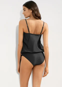 Tankini oversize à bretelles amovibles (ens. 2 pces)