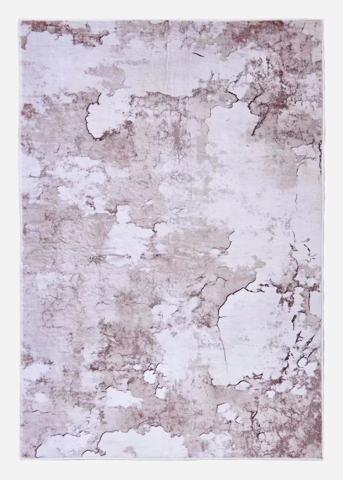 Tapis de bain à imprimé marbre