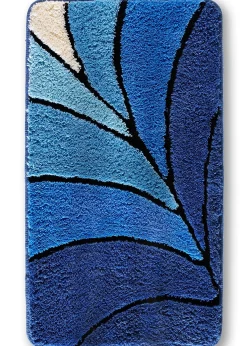 Tapis de bain à longues mèches