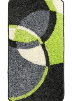 Tapis de bain à motif cercle