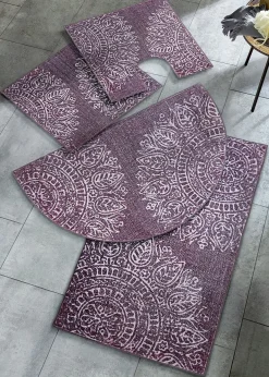 Tapis de bain à motif ethnique