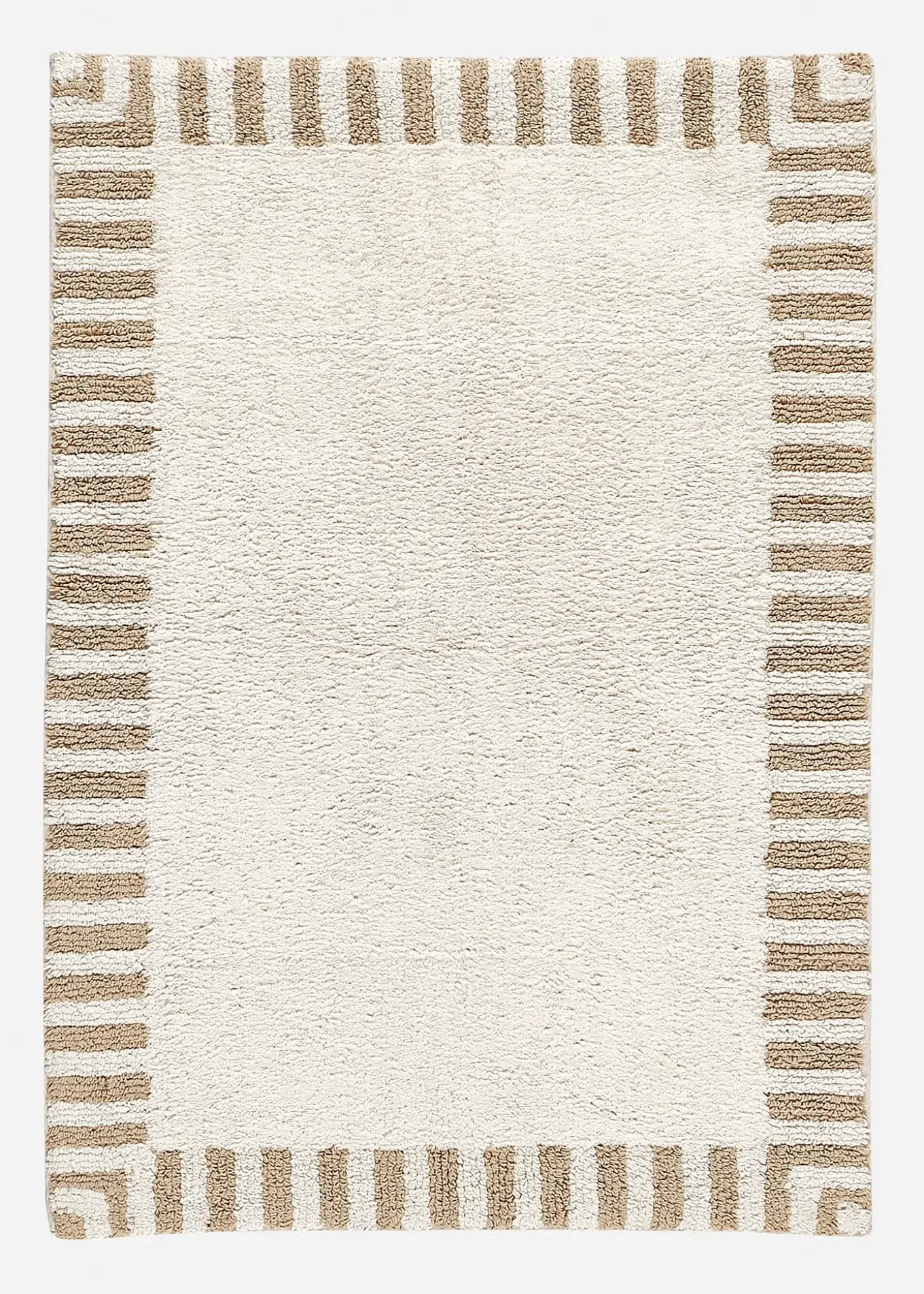 Tapis de bain au motif minimaliste