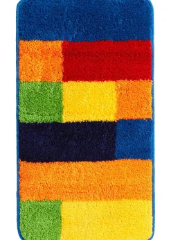Tapis de bain aux couleurs vives