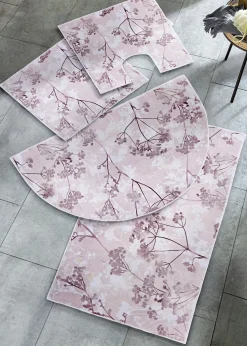 Tapis de bain avec un motif naturel