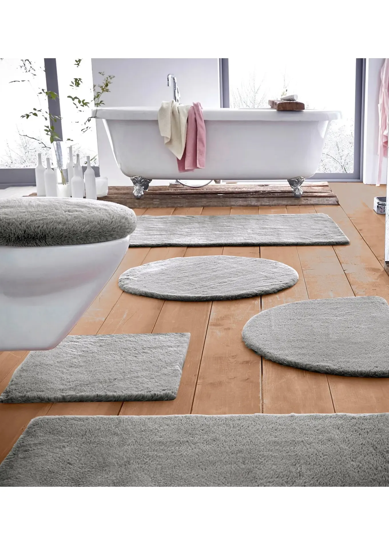 Tapis de bain en matière très douce