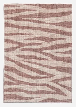 Tapis de bain motif zèbre