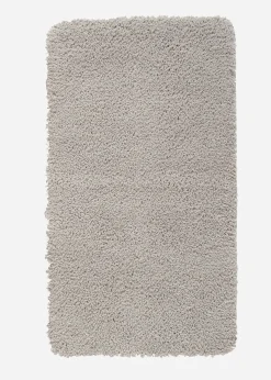 Tapis de bain tufté uni et haut