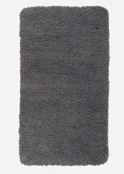 Tapis de bain tufté uni et haut