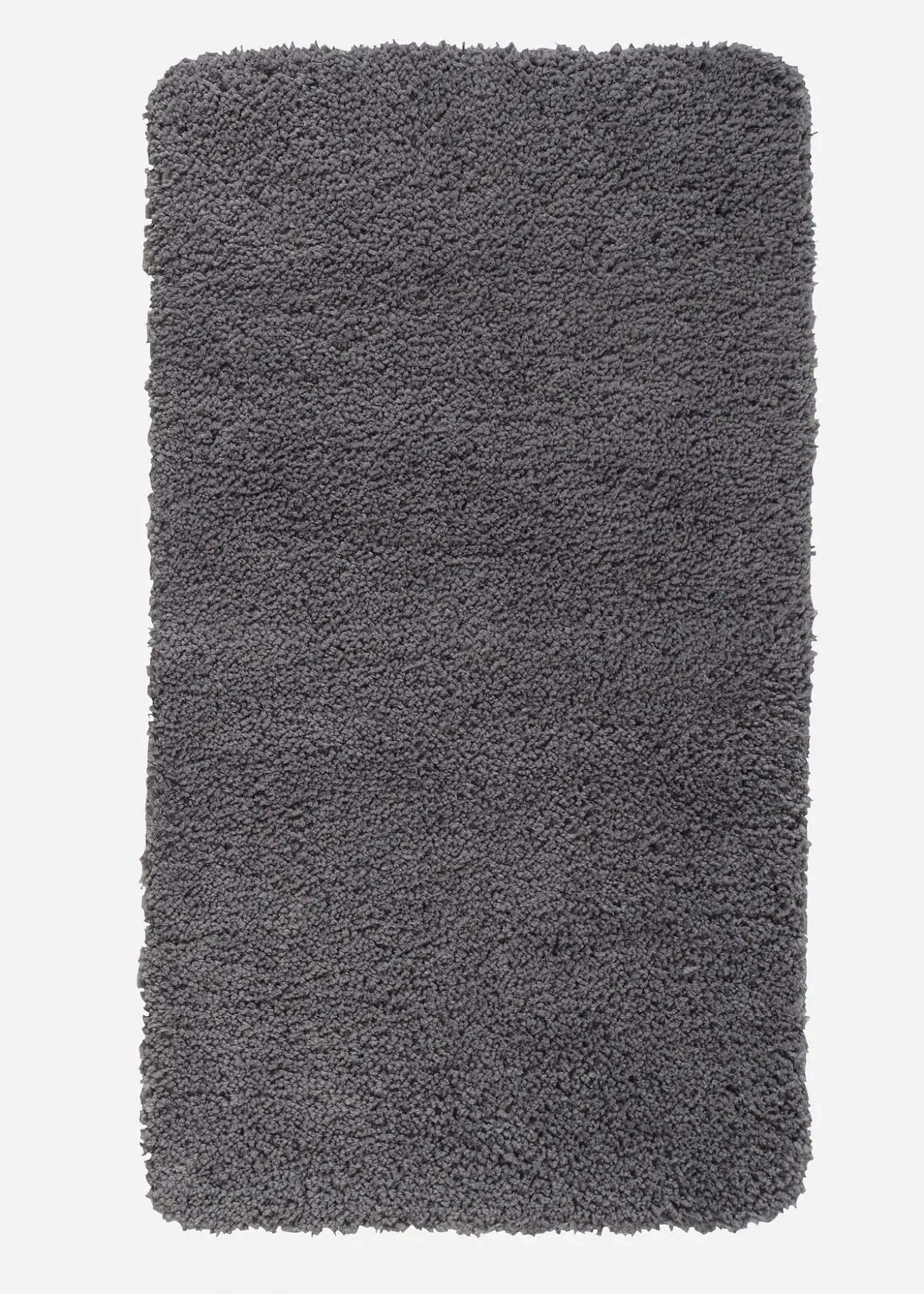 Tapis de bain tufté uni et haut