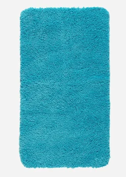 Tapis de bain tufté uni et haut