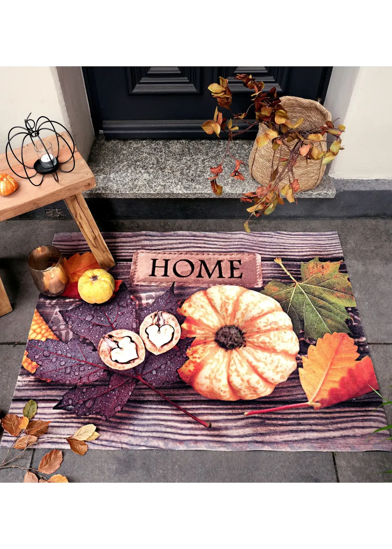 Tapis de protection automnal