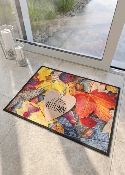 Tapis de protection avec motif automnal