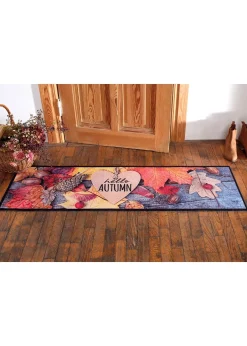 Tapis de protection avec motif automnal