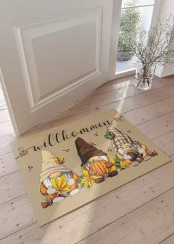 Tapis de protection avec inscription