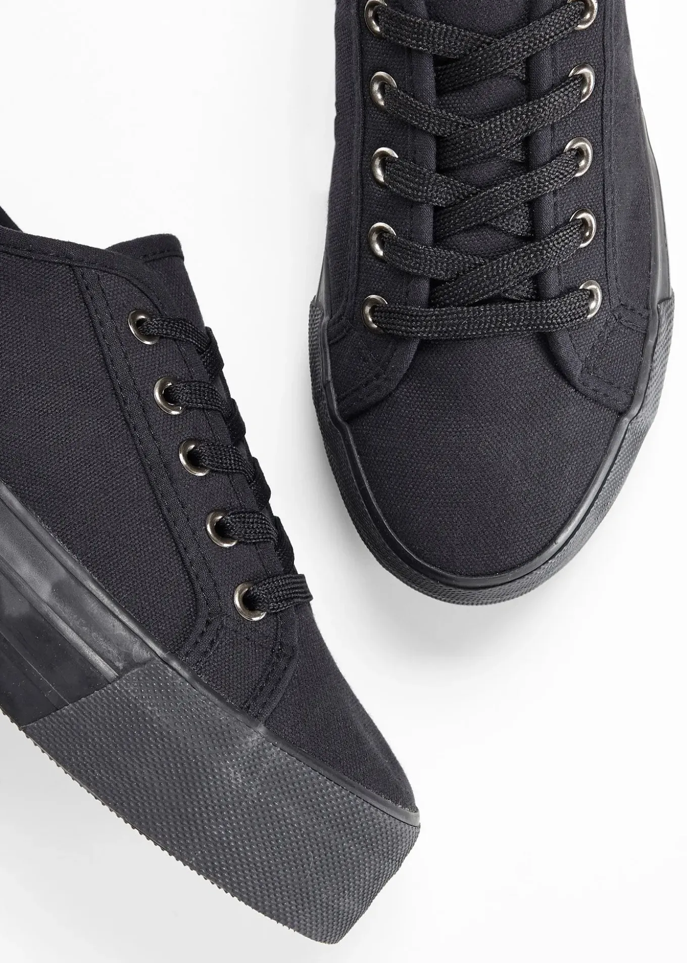 Tennis en toile à plateforme