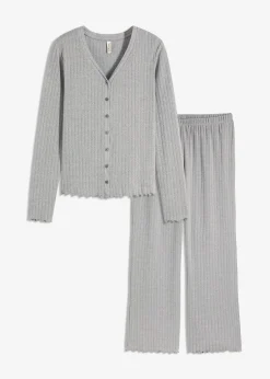 Tenue d’intérieur en jersey pointelle