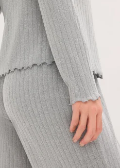 Tenue d’intérieur en jersey pointelle