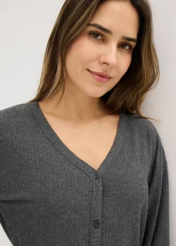 Tenue d’intérieur en matière côtelée