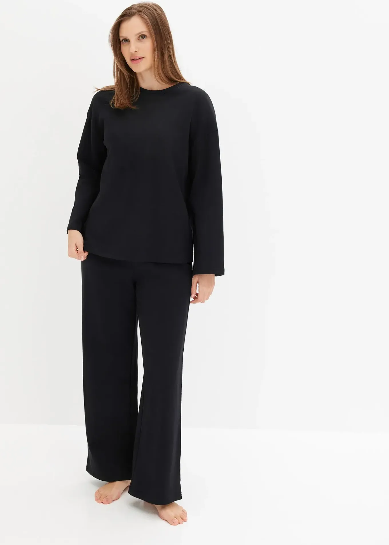 Tenue d'intérieur en molleton