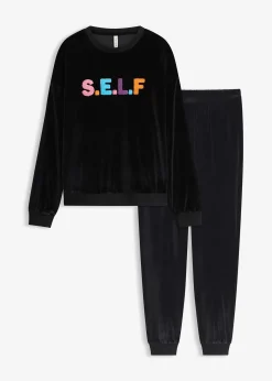 Tenue d’intérieur en velours