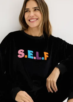 Tenue d’intérieur en velours