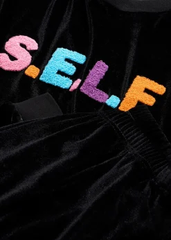 Tenue d’intérieur en velours