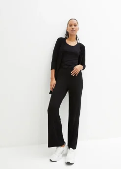 Tenue d’intérieur (ens. 3 pces) en viscose majoritaire