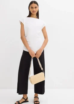 Top à base asymétrique en matière néoprène confortable