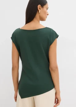 Top à base asymétrique en matière néoprène confortable