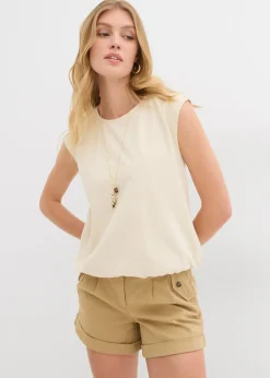 Top à base élastiquée