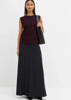 Top à boucle décorative en crêpe