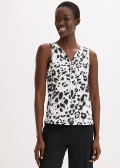 Top à col lavallière