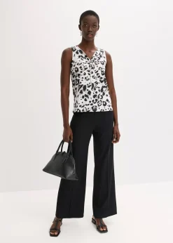 Top à col lavallière