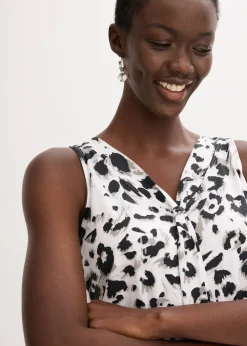 Top à col lavallière