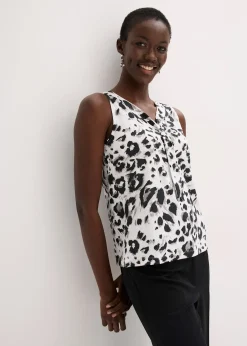 Top à col lavallière