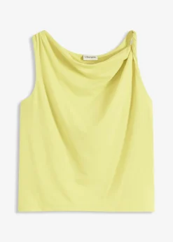 Top à détail torsadé