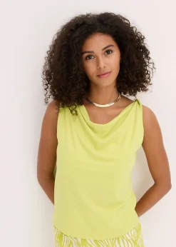 Top à détail torsadé