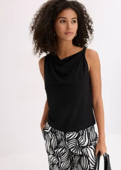 Top à détail torsadé