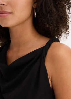 Top à détail torsadé