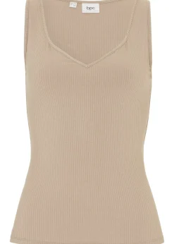 Top à encolure cœur