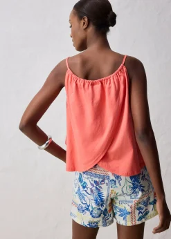 Top à fines bretelles