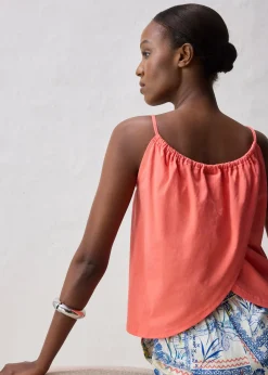 Top à fines bretelles